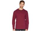 Mod-o-doc Salt Creek Long Sleeve Crew (mulberry) Men's T Shirt