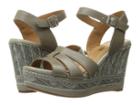 Clarks Zia Noble (sage Leather) Women's Sandals