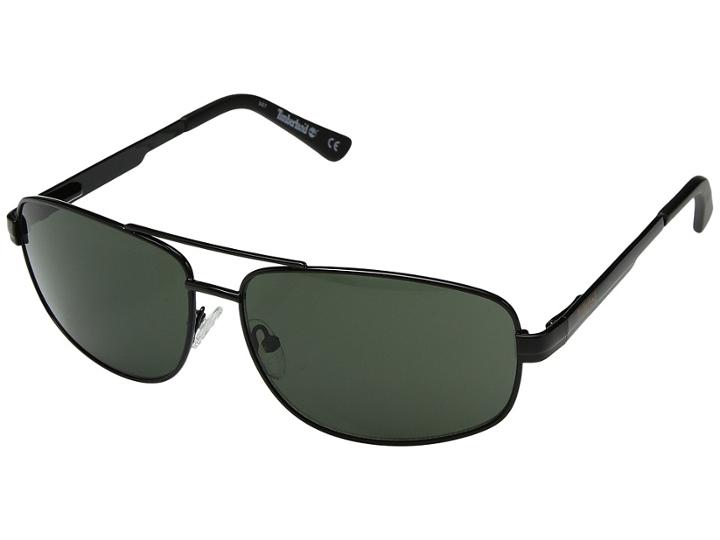 Timberland Tb7119 (shiny Black/green) Fashion Sunglasses