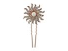 Nina Aileen Celestial White Pearls Hair Pin (rose Gold) Brooches Pins