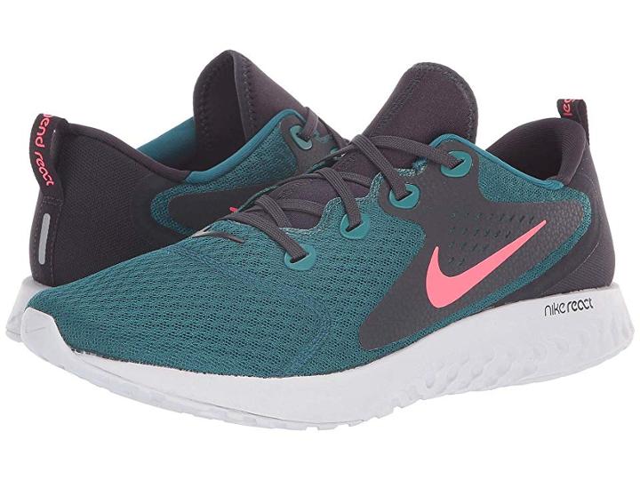 Nike Legend React (geode Teal/hot Punch/oil Grey/vast Grey) Men's Running Shoes