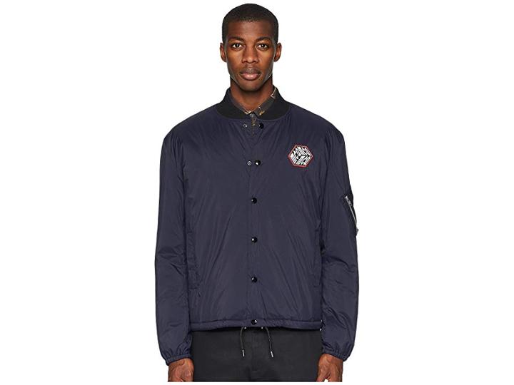 Mcq Blouson Jacket (deep Navy) Men's Coat