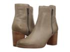 Frye Addie Double Zip (grey Waxed Pull Up) Women's Boots