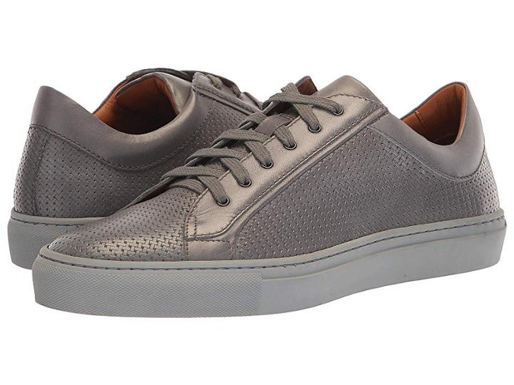 Aquatalia Andre (medium Grey) Men's Lace Up Casual Shoes