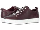 Ecco Soft 8 Sneaker (bordeaux Cow Leather) Women's Lace Up Casual Shoes