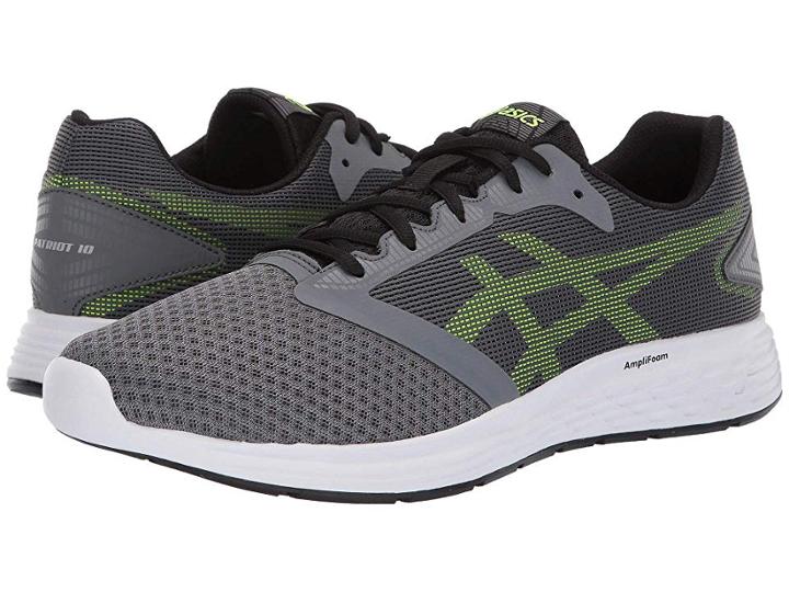 Asics Patriot (steel Grey/hazard Green) Men's Shoes