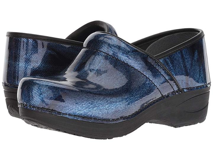 Dansko Xp 2.0 (denim Patent) Women's  Shoes