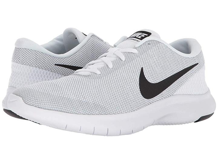 Nike Flex Experience Rn 7 (white/black/wolf Grey) Men's Running Shoes