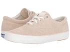 Keds Anchor Hairy Suede (petal Pink) Women's Lace Up Casual Shoes