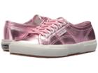 Superga 2750 Cotmetu Sneaker (pink) Women's Lace Up Casual Shoes