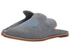 Ed Ellen Degeneres Klyde (medium Blue Denim Ticking) Women's Clog/mule Shoes