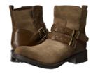 Clarks Swansea Grove (khaki Suede) Women's Zip Boots