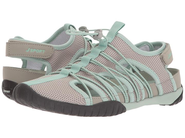 Jbu Newbury (light Taupe/light Aqua) Women's Shoes