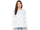 Joules Harbour Printed Jersey Top (cream Stripe Bee) Women's Clothing