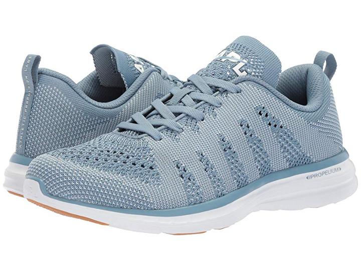 Athletic Propulsion Labs (apl) Techloom Pro (grey/denim/steel/grey/gum) Women's Shoes