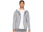 Hurley Dri-fit Disperse Full-zip (cool Grey/white) Men's Sweatshirt