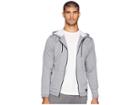 Hurley Dri-fit Disperse Full-zip (cool Grey/white) Men's Sweatshirt