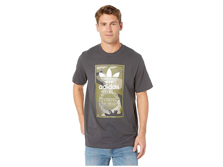 Adidas Originals Camo Tee (utility Black) Men's T Shirt