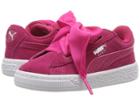 Puma Kids Suede Heart Snk (toddler) (love Potion/love Potion) Girls Shoes
