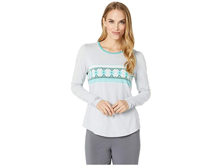 Aventura Clothing Nordic Border Long Sleeve Shirt (high-rise) Women's Pajama
