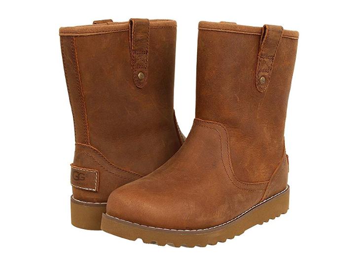 Ugg Kids Redwood (toddler/little Kid/big Kid) (chestnut Leather) Boys Shoes