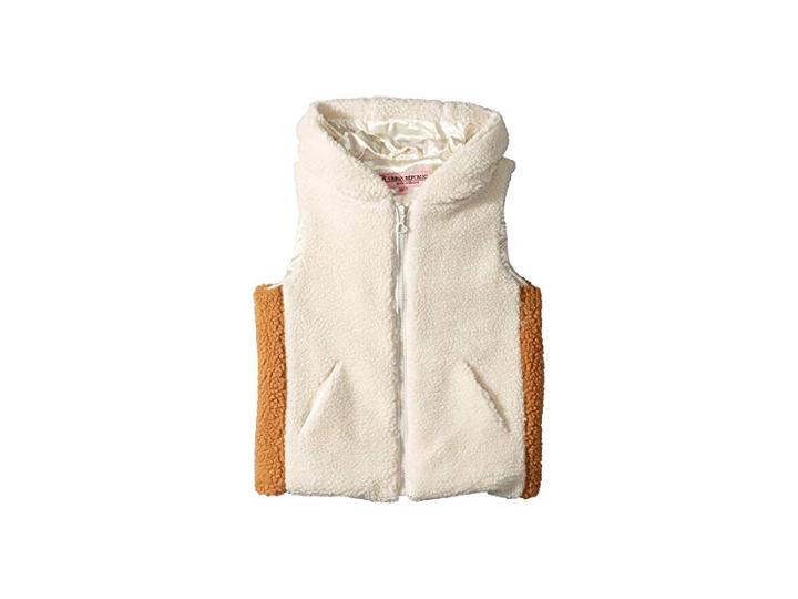 Urban Republic Kids Sara Sherpa Vest (little Kids/big Kids) (beige) Girl's Vest