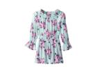 Maddie By Maddie Ziegler Challie Smocked Romper (big Kids) (mint) Girl's Jumpsuit & Rompers One Piece