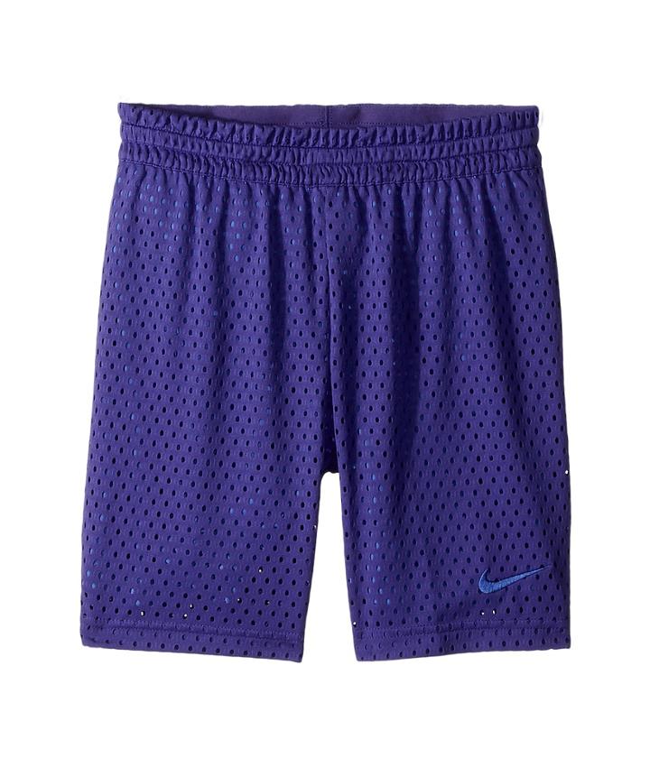 Nike Kids 7 Training Short (little Kids/big Kids) (fusion Violet/light Racer Blue) Girl's Shorts