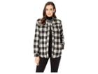 Pendleton Fremont Shirt Jacket (black/sandshell Buffalo Check) Women's Coat