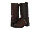 Frye Harness 12r (chocolate Waxed Suede) Cowboy Boots