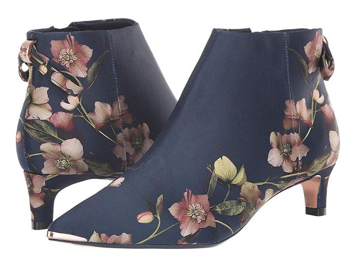 Ted Baker Amaedip (navy Arboretem) Women's Boots