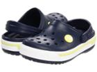 Crocs Kids Crocband Ii.5 (toddler/little Kid) (navy/citrus) Kids Shoes