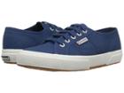 Superga 2750 Cotu Classic Sneaker (blue Mid) Lace Up Casual Shoes