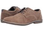 Steve Madden Hatrick (taupe Suede) Men's Lace Up Casual Shoes