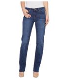 Liverpool Sadie Straight Vintage Super Comfort Stretch Denim Jeans In Montauk Mid Blue (montauk Mid Blue) Women's Jeans