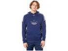 Adidas Originals Flock Hoodie (dark Blue) Men's Sweatshirt