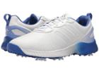Adidas Golf Response Bounce (footwear White/footwear White/hi-res Blue) Women's Golf Shoes
