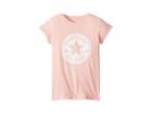 Converse Kids Chuck Taylor Signature Tee (toddler/little Kids) (storm Pink) Girl's T Shirt