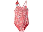 Roxy Kids Bali Dance One-piece (toddler/little Kids) (brush Pink Swim Banana Split) Girl's Swimsuits One Piece