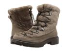 Aquatalia Lorena (taupe Suede/shearling) Women's Shoes