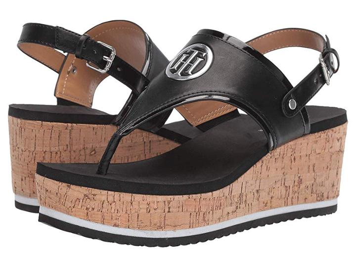 Tommy Hilfiger Gio (black Multi Ll) Women's Shoes