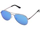 Guess Gu6925 (shiny Rose Gold/blue Mirror) Fashion Sunglasses