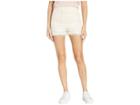 Juicy Couture Hw Organza Tweed Shorts (vanilla) Women's Shorts