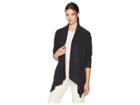 B Collection By Bobeau Plus Size Amie Waterfall Cardigan (raven Black Mix) Women's Sweater