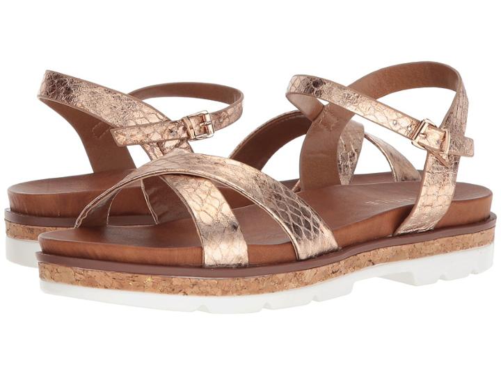 Volatile Petite (rose/gold) Women's Sandals