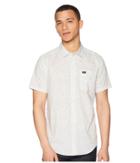 Rvca Cleta Short Sleeve Woven (antique White) Men's T Shirt