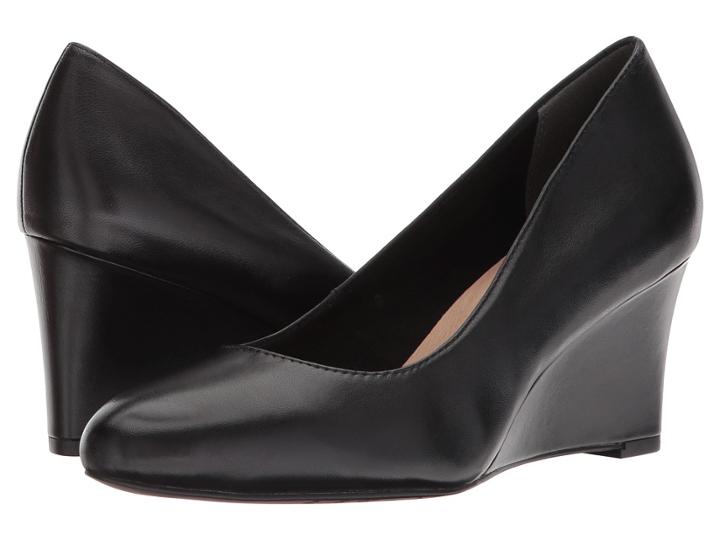 Tamaris Blaise 1-1-22468-20 (black Leather) Women's Clog/mule Shoes