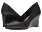 Tamaris Blaise 1-1-22468-20 (black Leather) Women's Clog/mule Shoes
