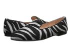 French Sole Motif (zebra Tapestry) Women's Shoes