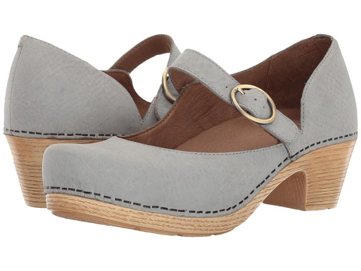 Dansko Missy (light Grey Milled Nubuck) Women's  Shoes